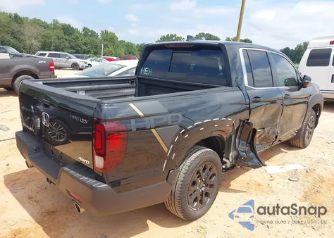 2023 Honda Ridgeline Rtl из США, поврежденный, VIN 5FPYK3F55PB033595